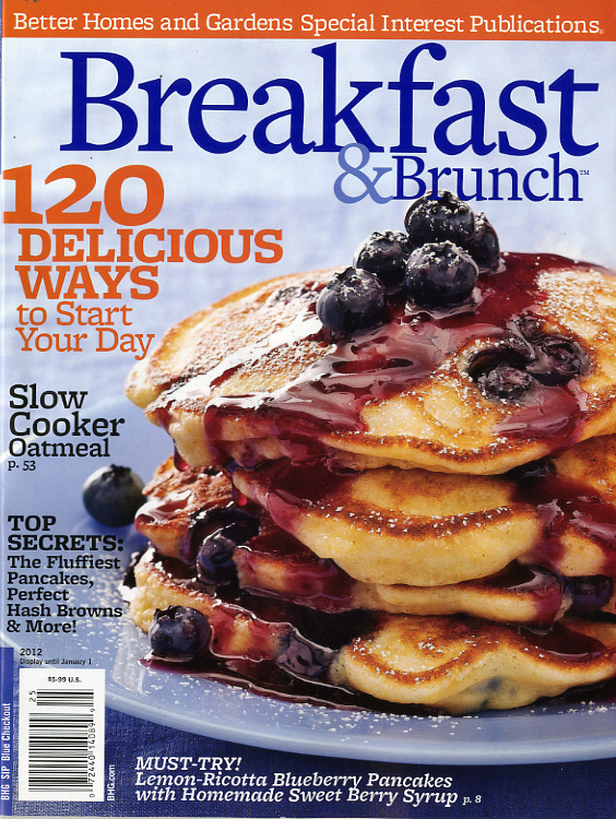 Better Homes And Gardens Special Interest Publications Breakfast