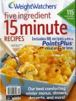 Weight Watchers five ingredients 15 minute recipes